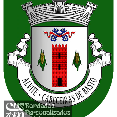 Emblema Bordado Antiga Freguesia de Alvite (Cabeceiras de Basto, Braga) 1