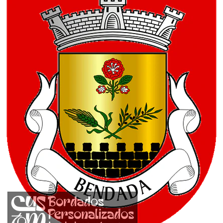 Emblema Bordado Freguesia de Bendada (Sabugal, Guarda) 1