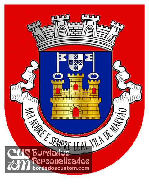 Emblema Bordado Município de Marvão (Portalegre)