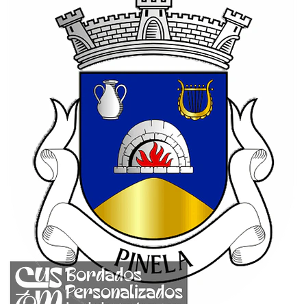 Emblema Bordado Freguesia de Pinela (Bragança, Bragança) 1