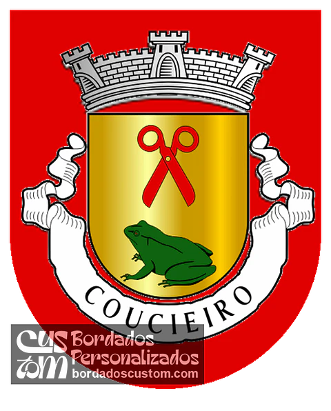 Emblema Bordado Freguesia de Coucieiro (Vila Verde, Braga)