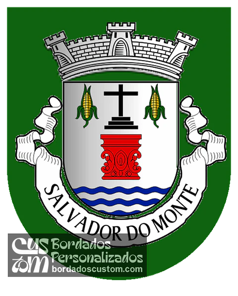 Emblema Bordado Freguesia de Salvador do Monte (Amarante, Porto)
