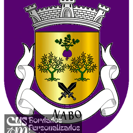 Emblema Bordado Antiga Freguesia de Nabo (Vila Flor, Bragança) 1