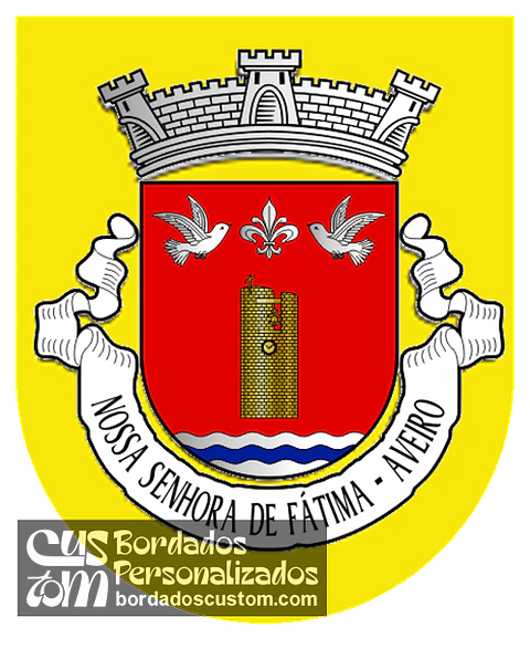 Emblema Bordado Antiga Freguesia de Nossa Senhora de Fátima (Aveiro, Aveiro)