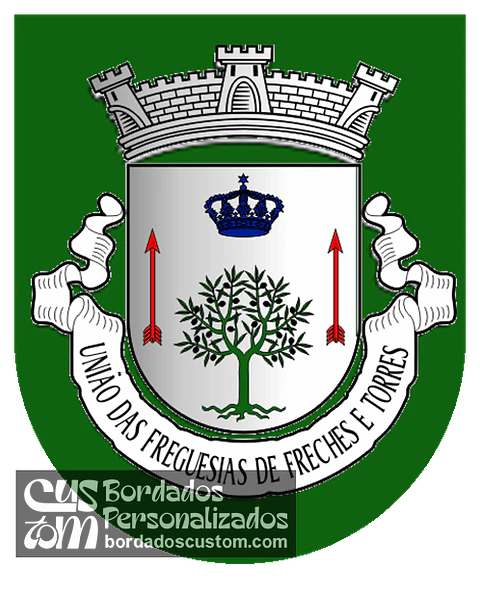 Emblema Bordado Freguesia de Freches e Torres (Trancoso, Guarda)