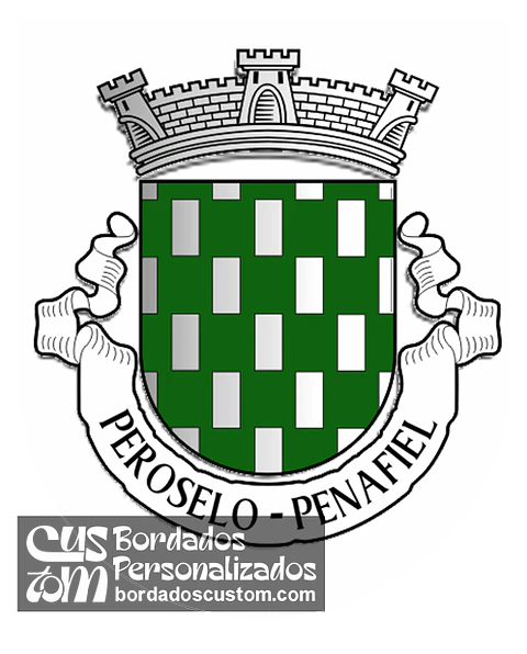 Emblema Bordado Freguesia de Peroselo (Penafiel, Porto)