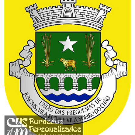Emblema Bordado Freguesia de Juncais, Vila Ruiva e Soeiro do Chão (Fornos de Algodres, Guarda) 1
