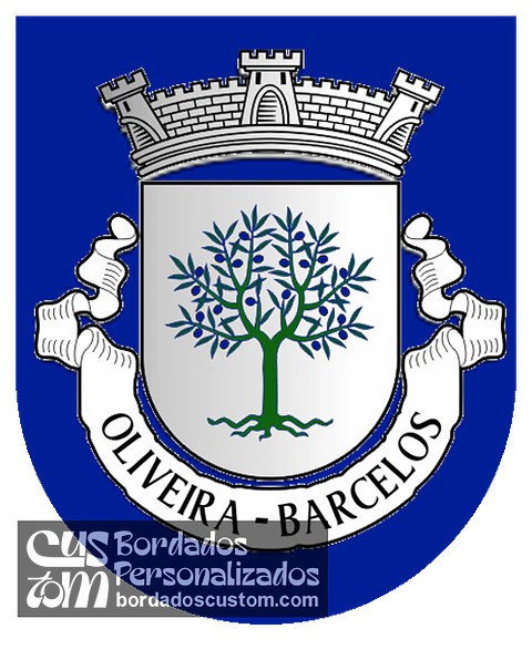 Emblema Bordado Freguesia de Oliveira (Barcelos, Braga)