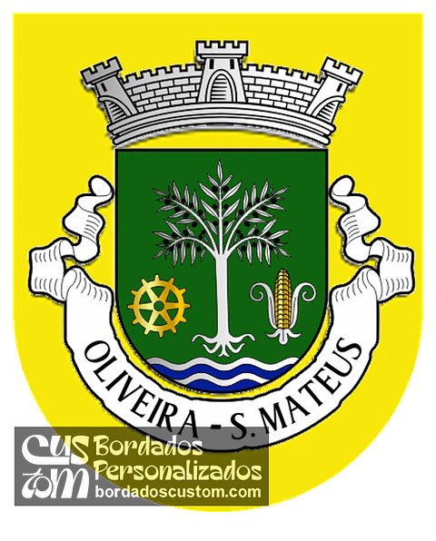 Emblema Bordado Freguesia de Oliveira (São Mateus) (Vila Nova de Famalicão, Braga)