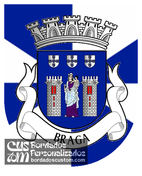 Emblema Bordado Município de Braga (Braga)