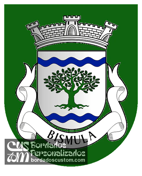 Emblema Bordado Freguesia de Bismula (Sabugal, Guarda)