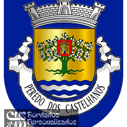 Emblema Bordado Antiga Freguesia de Peredo dos Castelhanos (Torre de Moncorvo, Bragança) 1