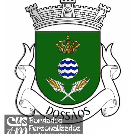 Emblema Bordado Freguesia de Dossãos (Vila Verde, Braga) 1