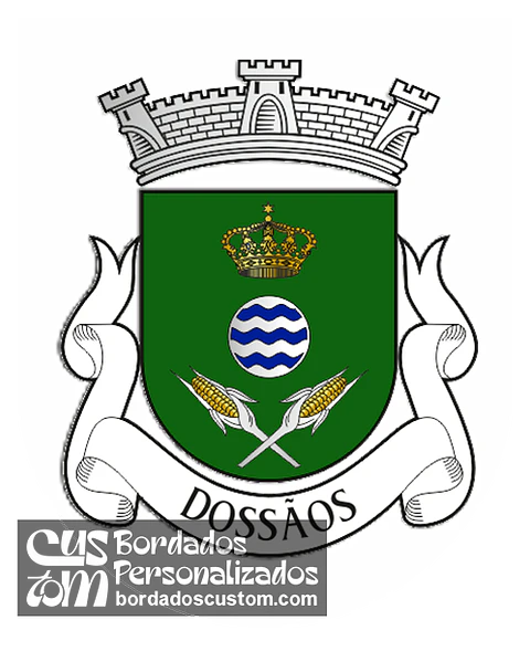 Emblema Bordado Freguesia de Dossãos (Vila Verde, Braga)