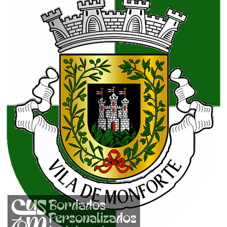 Emblema Bordado Município de Monforte (Portalegre) 1