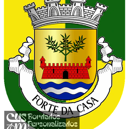 Emblema Bordado Antiga Freguesia de Forte da Casa (Vila Franca de Xira, Lisboa) 1