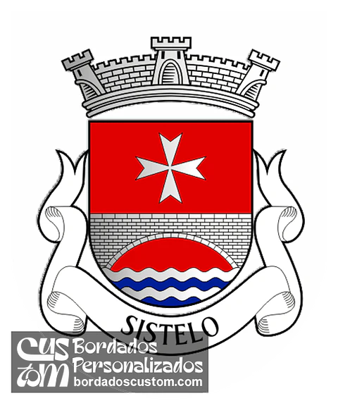 Emblema Bordado Freguesia de Sistelo (Arcos de Valdevez, Viana do Castelo)