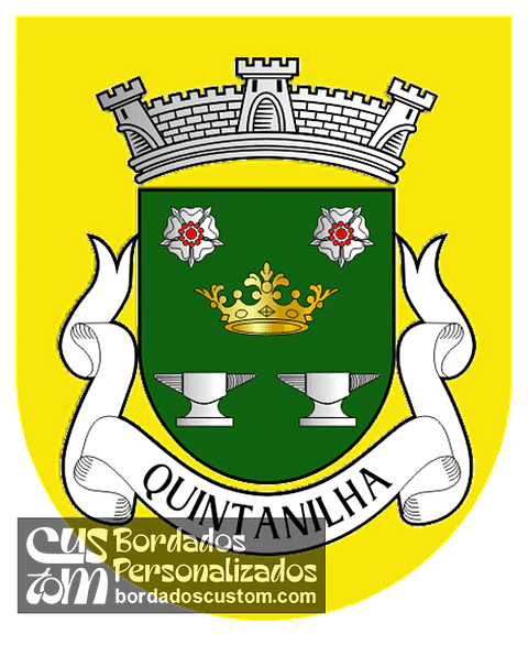 Emblema Bordado Freguesia de Quintanilha (Bragança, Bragança)