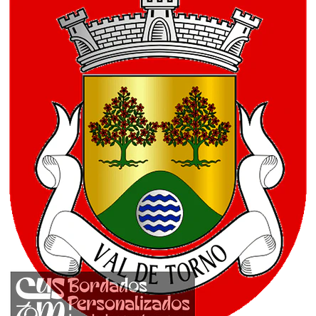 Emblema Bordado Antiga Freguesia de Val de Torno (Vila Flor, Bragança) 1