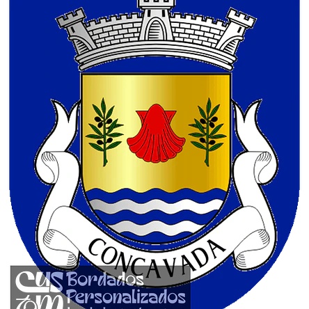Emblema Bordado Antiga Freguesia de Concavada (Abrantes, Santarém) 1