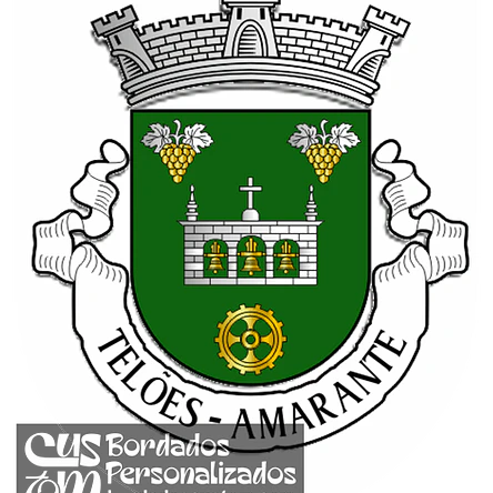 Emblema Bordado Freguesia de Telões (Amarante, Porto) 1