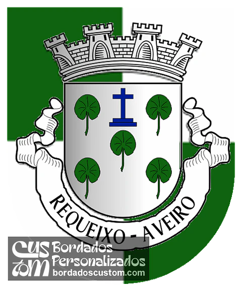 Emblema Bordado Antiga Freguesia de Requeixo (Aveiro, Aveiro)