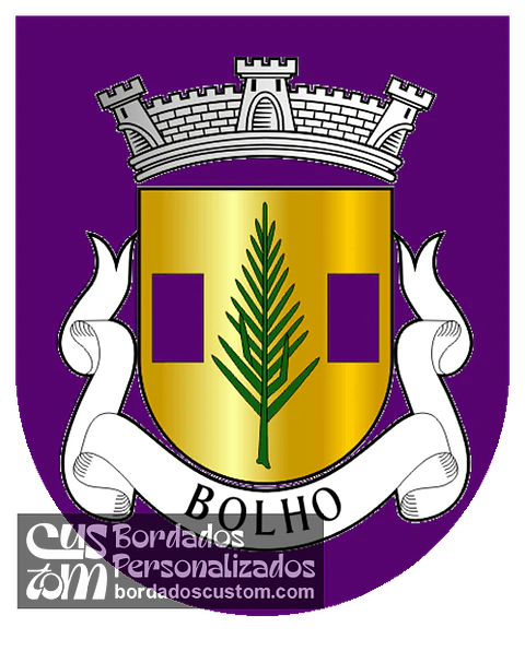 Emblema Bordado Antiga Freguesia de Bolho (Cantanhede, Coimbra)