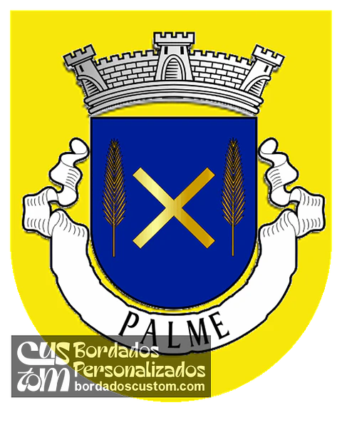 Emblema Bordado Freguesia de Palme (Barcelos, Braga)