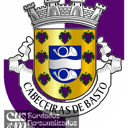 Emblema Bordado Município de Cabeceiras de Basto (Braga) 1