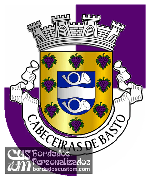 Emblema Bordado Município de Cabeceiras de Basto (Braga)