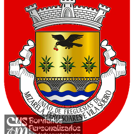 Emblema Bordado Freguesia de Mizarela, Pêro Soares e Vila Soeiro (Guarda, Guarda) 1