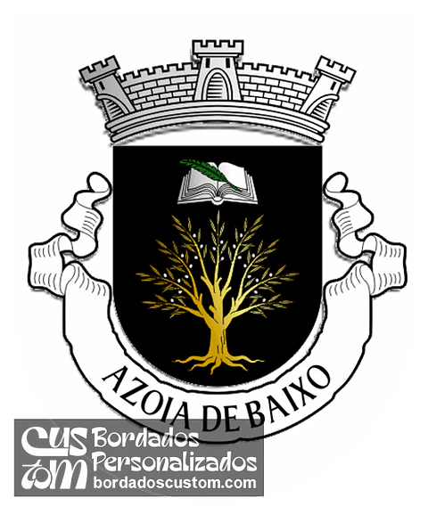 Emblema Bordado Antiga Freguesia de Azoia de Baixo (Santarém, Santarém)