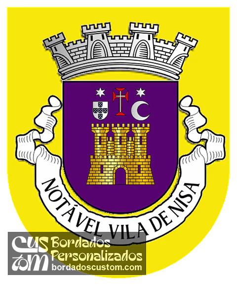 Emblema Bordado Município de Nisa (Portalegre)