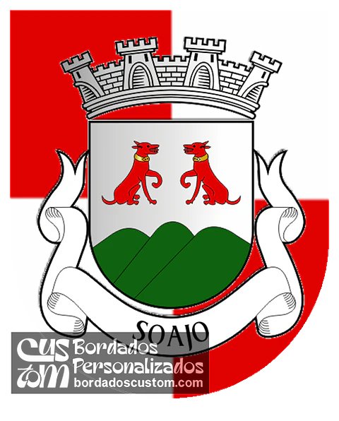 Emblema Bordado Freguesia de Soajo (Arcos de Valdevez, Viana do Castelo)