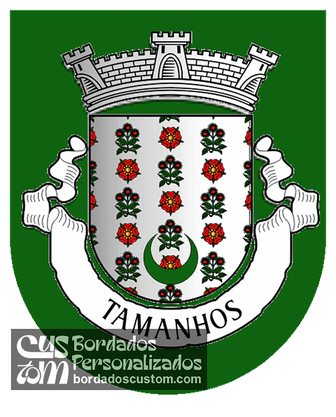 Emblema Bordado Freguesia de Tamanhos (Trancoso, Guarda)