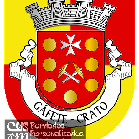 Emblema Bordado Freguesia de Gáfete (Crato, Portalegre) 1