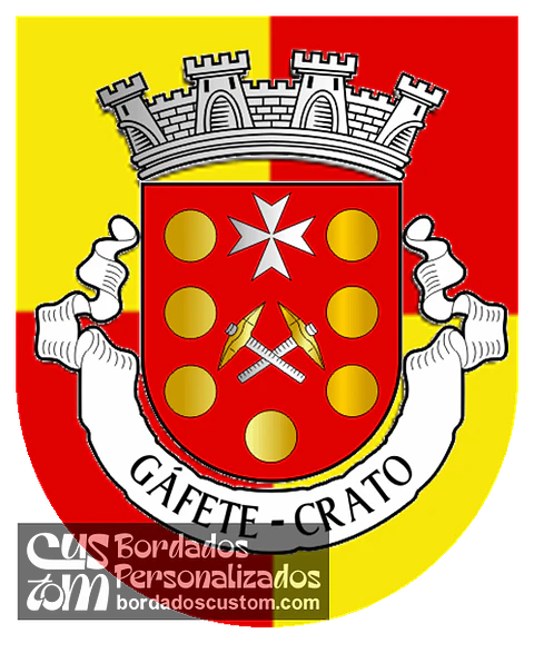 Emblema Bordado Freguesia de Gáfete (Crato, Portalegre)