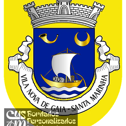 Emblema Bordado Antiga Freguesia de Vila Nova de Gaia (Santa Marinha) (Vila Nova de Gaia, Porto) 1