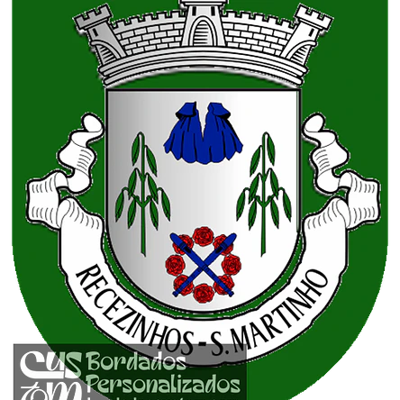 Emblema Bordado Freguesia de Recezinhos (São Martinho) (Penafiel, Porto) 1