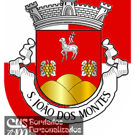 Emblema Bordado Antiga Freguesia de São João dos Montes (Vila Franca de Xira, Lisboa) 1