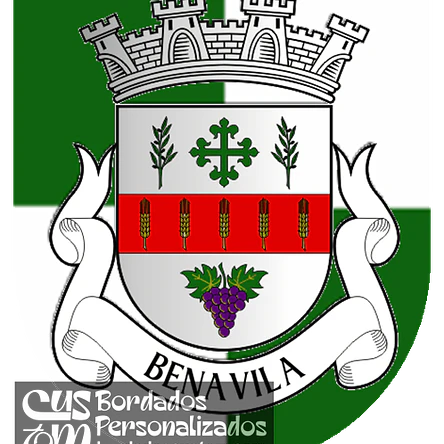 Emblema Bordado Antiga Freguesia de Benavila (Avis, Portalegre) 1