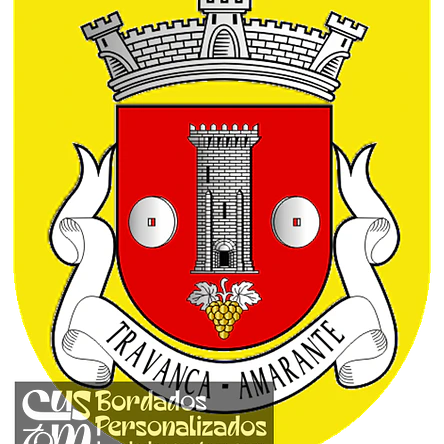 Emblema Bordado Freguesia de Travanca (Amarante, Porto) 1