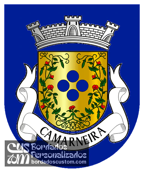 Emblema Bordado Antiga Freguesia de Camarneira (Cantanhede, Coimbra)