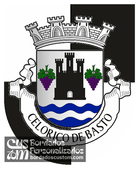 Emblema Bordado Município de Celorico de Basto (Braga)