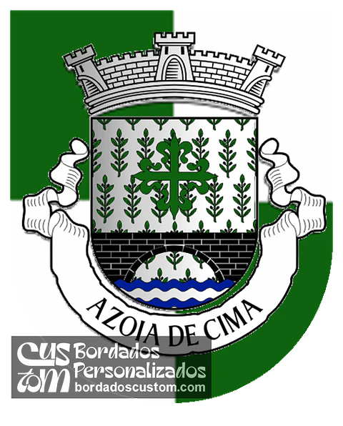 Emblema Bordado Antiga Freguesia de Azoia de Cima (Santarém, Santarém)