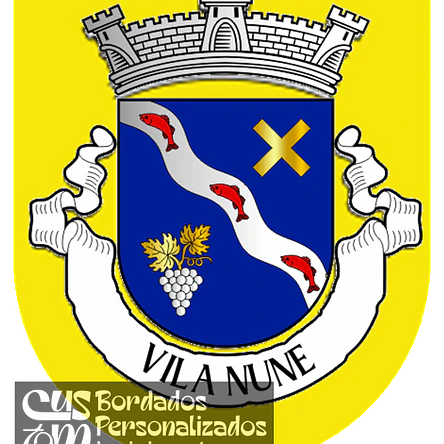 Emblema Bordado Antiga Freguesia de Vila Nune (Cabeceiras de Basto, Braga) 1