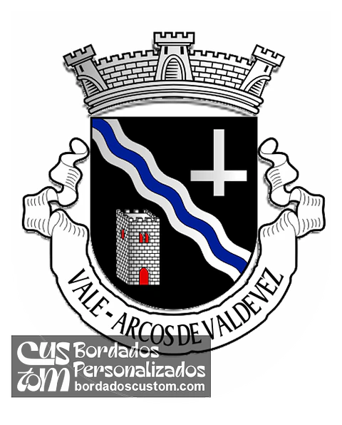 Emblema Bordado Freguesia de Vale (Arcos de Valdevez, Viana do Castelo)