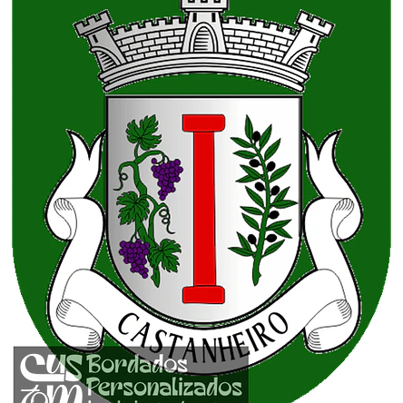 Emblema Bordado Antiga Freguesia de Castanheiro (Carrazeda de Anciães, Bragança) 1