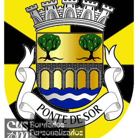Emblema Bordado Município de Ponte de Sor (Portalegre) 1