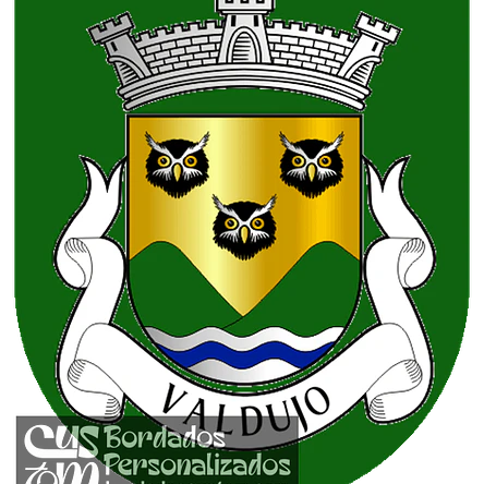 Emblema Bordado Freguesia de Valdujo (Trancoso, Guarda) 1